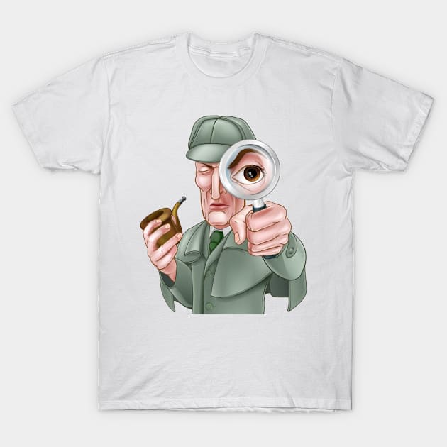 Detective T-Shirt by Mdath